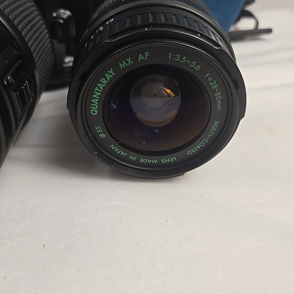 Minolta Maxxum 330si RZ 35mm Film Camera w/ 35-80mm & 70-300mm AF Lenses - Picture 4 of 6